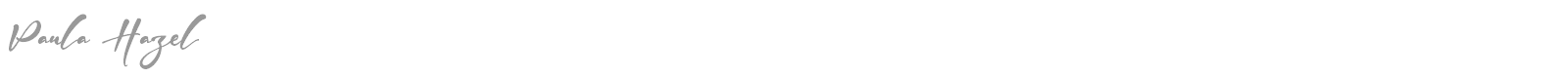 Paula Hazel font preview